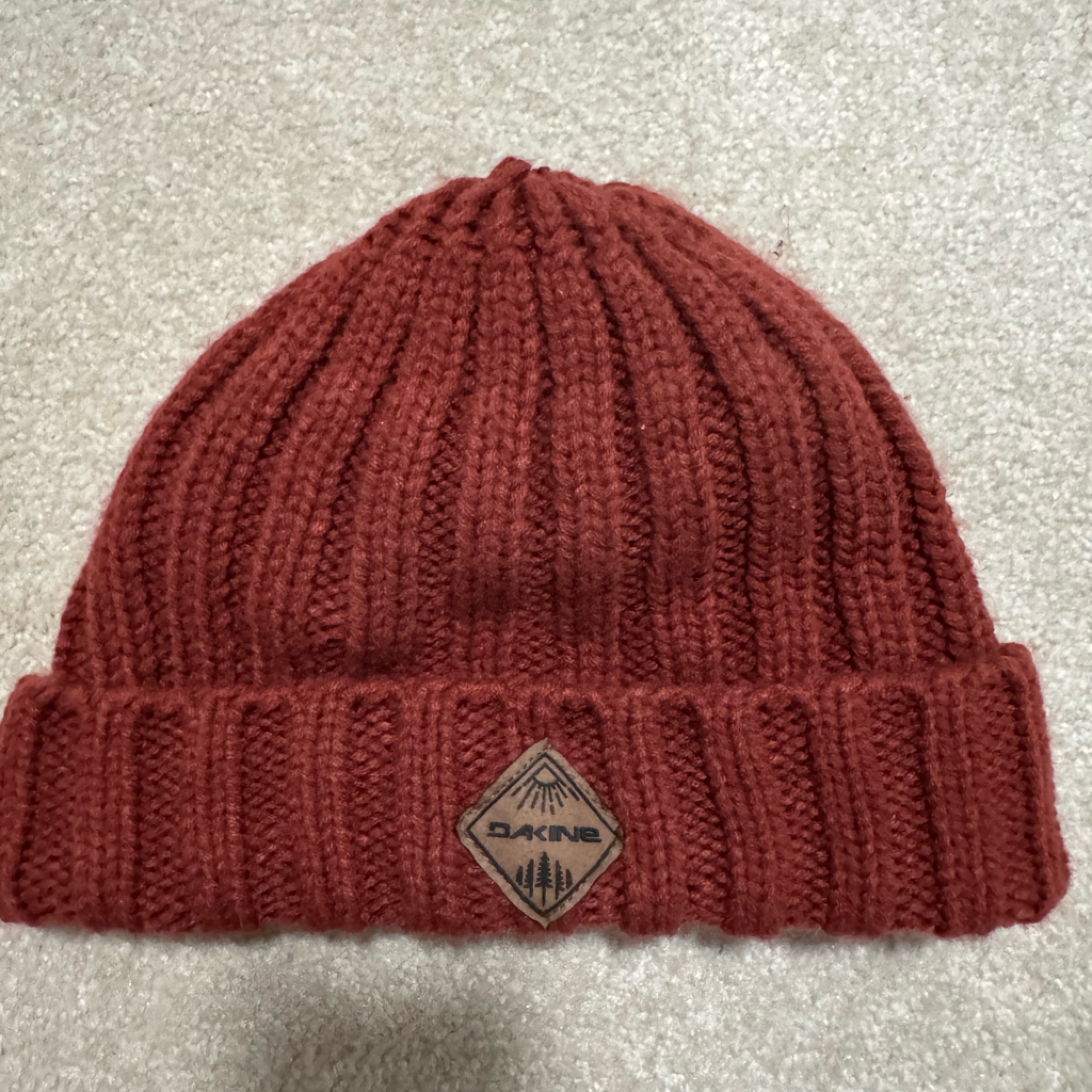 Dakine Rust Knit Fold-Over Beanie